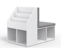 Estantería infantil Vicco Onix Blanco 97.1 x 78.4 cm, Model 32100