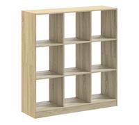 vidaXL Estantería de madera de ingeniería Roble Sonoma 102x32x108 cm