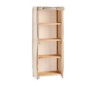 Estantería kipit mh10228cf marrón beige madera 30 x 113 x 42 cm