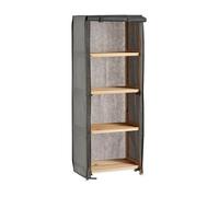 Estantería kipit mh10228h marrón gris madera 30 x 113 x 42 cm