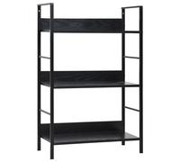 Estantería Kippa 3 niveles 90,5x60x27 cm Black