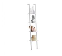 Estantería librería, estantería de diseño, estantería de pared, 4 estantes frg15-w sobuy es