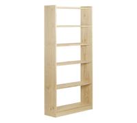 Estantería librería Gala de 6 baldas de madera maciza de pino 184,7x79,6x25cm - ASTIGARRAGA KIT LINE