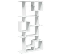 Estantería Librería Madera De Ingeniería Blanca 92x29x188 Cm Vidaxl