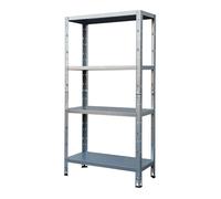Estantería metálica galvanizada 133x70x30cm