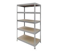 Estantería metálica galvanizada 180x97x60cm