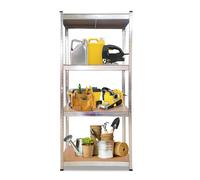 Estanteria Metálica Galvanizada Nyana Home 700kg 4 Baldas 160x80x40cm