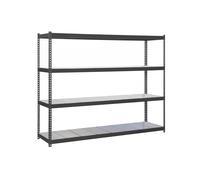 Estantería Metálica Simonrack Almacenaje Acero Industrial 2000x1800x600mm Black Large