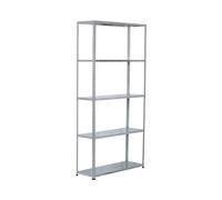 Estantería Modular Metálica SteelSmart con 5 Baldas 200kg 180x30x90cm 7house