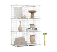 Newlux Estantería modular Titan C6 metálica 6 cubos (64,5x94,5x31,5 cm)