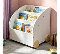 Estantería móvil para libros y juguetes, ideal para niños