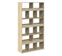vidaXL Estantería Nordic 15 compartimentos 187,5x33x100 cm Roble
