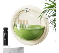 Estantería para perfumes - Organizador de pared | PP PET - Botellero transparente antipolvo para fragancias con compartimentos seguros, elegante portaobjetos para exposición en el dormitorio, baño