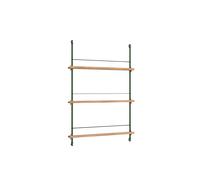 Estantería para Revistas en Roble Mediano/verde Pino