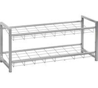 Estantería para zapatos HAKU, aluminio - metal, dimensiones: 80x38x30 cm
