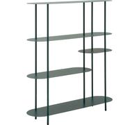 Estantería Saturno Ottanio – Estructura metálica, diseño moderno y equilibrado, 118 x 31 x 139 cm – Mueble contemporáneo