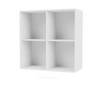 Montana Estante SHOW 69.6x69.6 cm. riel de suspensión incluido New white