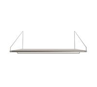 Estantería Shelf para Biblioteca, 40 x 80 Cm, Acero Inoxidable
