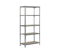 Estantería simon rack maderclick 5/400 750 kg metal madera 5 estantes aglomerado (180 x 90 x 40 cm) 180 cm