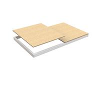 Estantería SIMONRACK Ecoforte ea chipboard 1206 blanco/madera