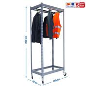 Estantería SIMONRACK Simonclothing for. Mob. Single 2/251560 gris