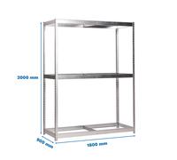 Estantería SIMONRACK Simonforte 1809-3 galva