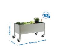 Estantería SIMONRACK Simongarden urban mob. 1200x600 galva/galva