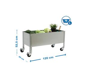 Estantería SIMONRACK Simongarden urban mob. 1200x600 galva/galva