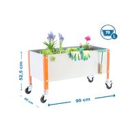 Estantería SIMONRACK Simongarden urban mob. 900x600 nar/galva