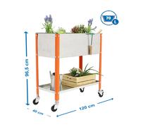 Estantería SIMONRACK Simongarden urban top mob. 1200x400 nar/ga