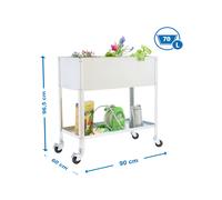 Estantería SIMONRACK Simongarden urban top mob. 900x600 galva/galva