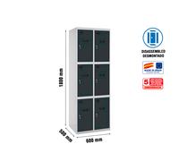 Estantería SIMONRACK Simonlocker desm. 3 puertas 2/6 300 (600) gr/an