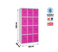 Estantería SIMONRACK Simonlocker desm. 4 puertas 3/12 300 (900) gr/ro