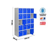 Simon Rack Taquilla Vestuario 5 Puertas 1800x1200x500 mm - Simonlocker