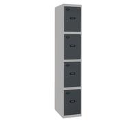 Estantería SIMONRACK Simonlocker prof.dism.4 puerta 1/4 400 in gr/an