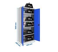 Estantería SIMONRACK Simonlocker prof.dism.multi. 180x60x40 2/4 gr/azul
