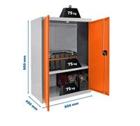 Estantería SIMONRACK Simonlocker prof.dism.multi. 90x80x40 2/1 gr/na