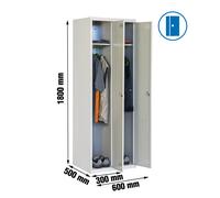 Estantería SIMONRACK Simonlocker prof.mon.single 2/2 300 (600) gris