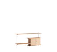 Estantería Standard para Libros Roble/ Blanco