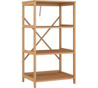 Estantería Vicco Novaro Bambú 48.3 x 87.9 cm Con 4 compartimentos abiertos, Model 54875
