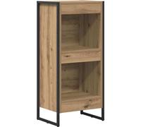 Estantería vidaXL de 40 x 30 x 86,5 cm, fabricada en material de madera, estilo artesanal, color roble
