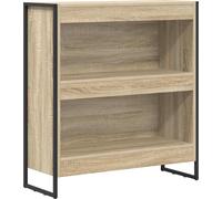 Estantería vidaXL de 80 x 30 x 86,5 cm, fabricada en material de madera con acabado Sonoma
