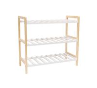 Estantería Zapatero de Madera The Secret Home - Organizador para Entrada - Mueble Estrecho y Bonito - Resistente y Ligero