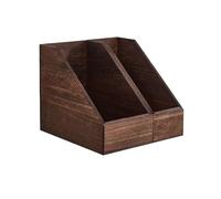 Estantes de almacenamiento Estantería combinada de escritorio minimalista Retro, caja almacenamiento archivos madera for oficina en casa Estantería