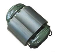Estator 1604220328 para amoladora angular Bosch GWS6, pieza de repuesto de acero para herramientas eléctricas, componente central para tareas de corte y molienda, acabado plateado