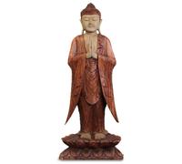 Estatua de Buda en pie - 1 m Bienvenida
