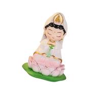 Estatua de Budas decorativa, estatuas budistas, estatuas de Guan Yin, esculturas, adorno para coche, hogar, mesa, decoración de Budas