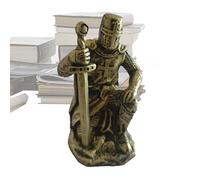 Estatua de - de escritorio en miniatura de resina histórica, estatua de soldado romano, para oficina ejecutiva, estudio, biblioteca, escritorio, hogar, oficina, jardín
