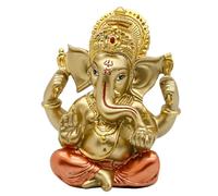 Estatua de ídolo hindú del Señor Ganesha, Dios Indio Ganesh, Escultura de la India, Templo Mandir Pooja, artículo de Boda India, Regalo de devolución de Boda, Regalos Diwali, decoración de Altar de