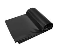 Este Revestimiento para estanques Exteriores de 1x6m 3x4m 5x8m 6x9m 8x10m 10x12m, lámina de Polietileno HDPE Negra, película Plegable para estanques de Peces koi, Fuentes de jardín, acuicult